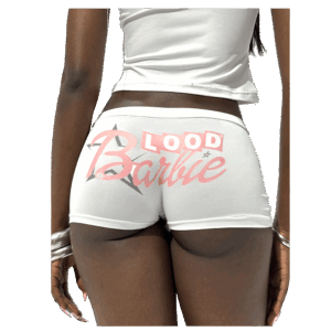 BB BLOOD BARBIE MINISHORTS