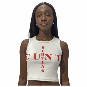 BB SERVING CUNT TANK