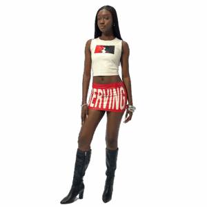 BB SERVING CUNT LEATHER SET